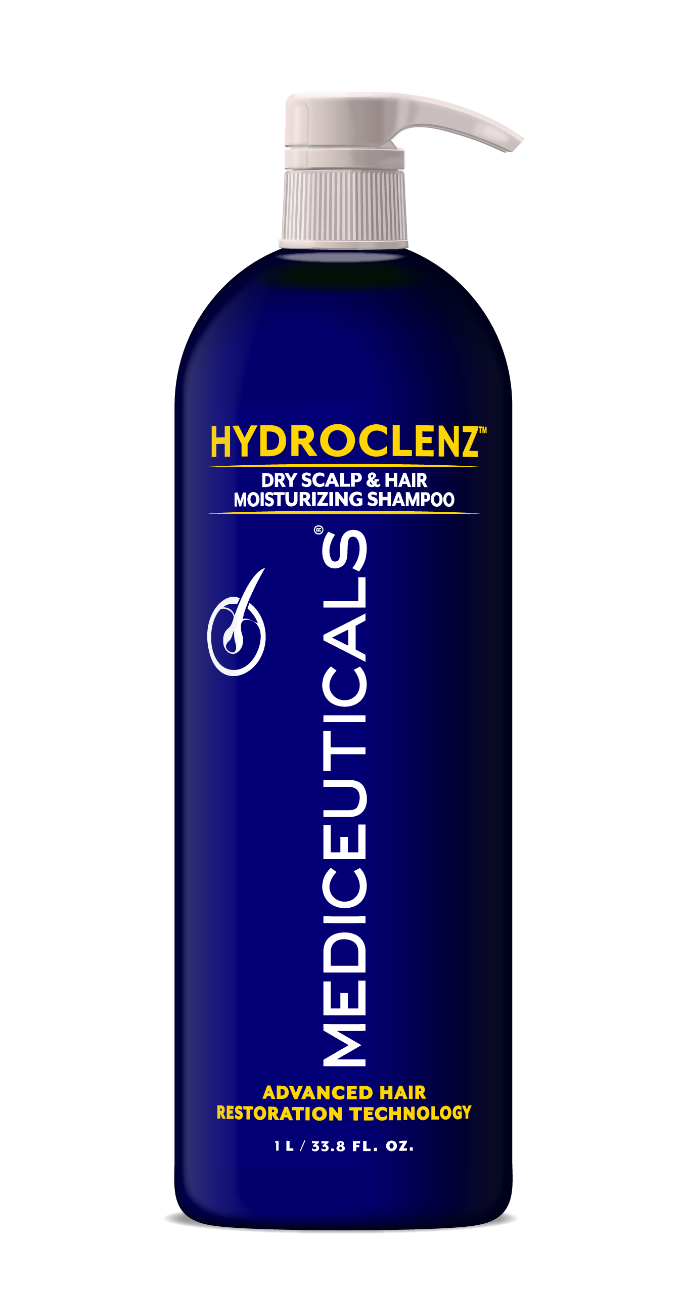 Зволожуючий шампунь Mediceuticals Hydroclenz™ проти випадіння волосся (для схильнї до сухості шкіри голови)