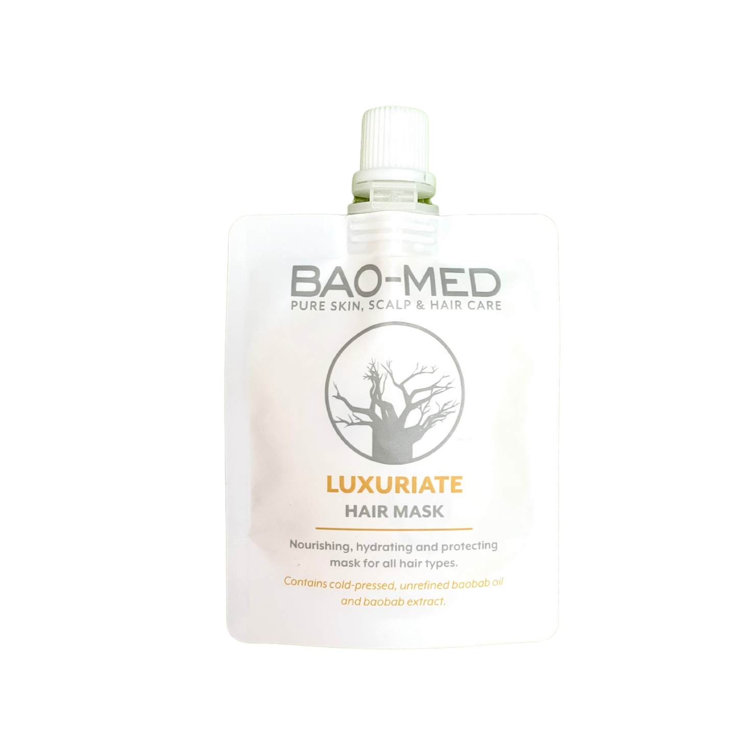 Поживна маска з екстрактом та олією баобаба Bao-Med Luxuriate
