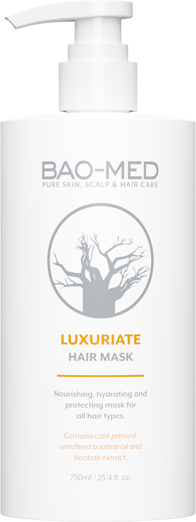 Поживна маска з екстрактом та олією баобаба Bao-Med Luxuriate