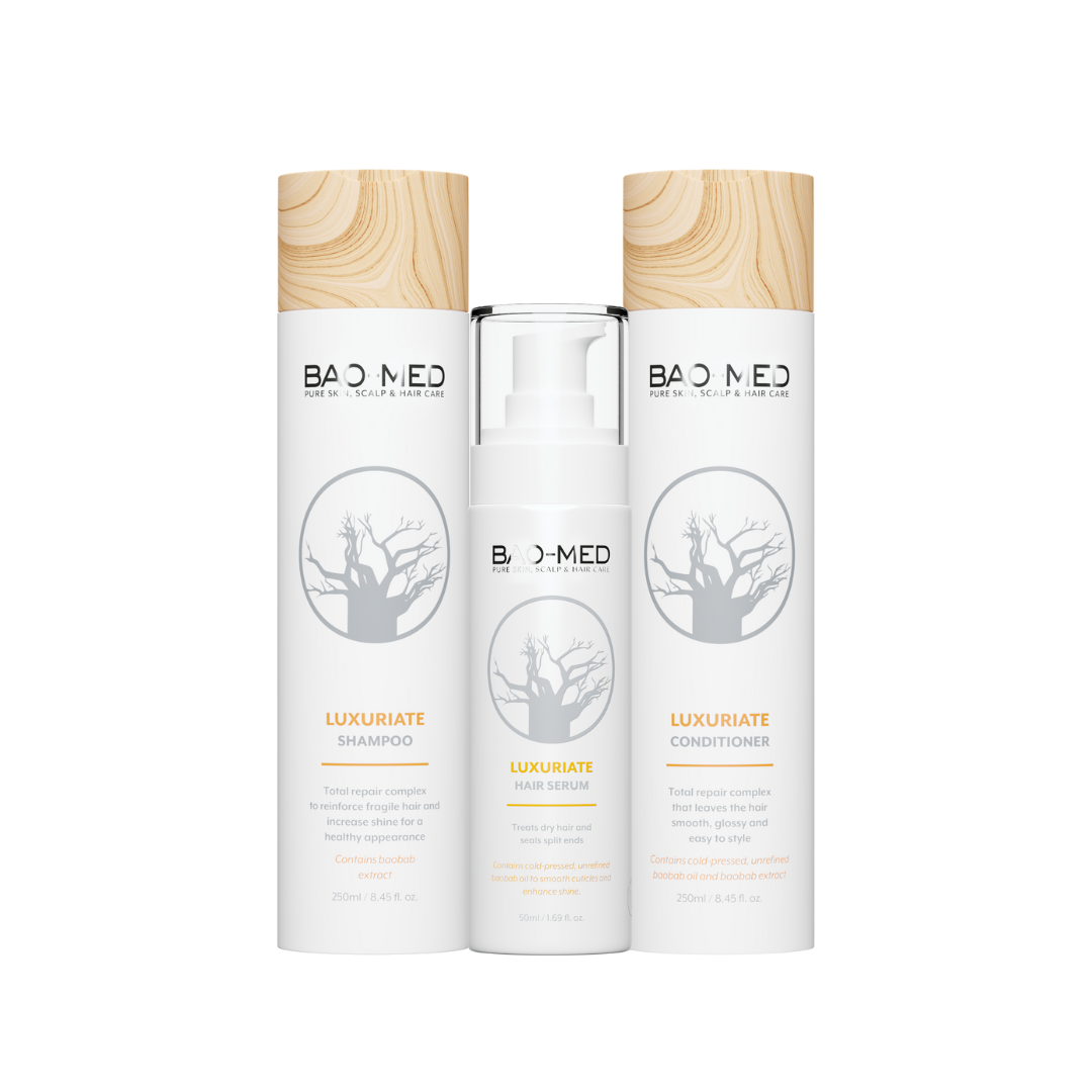 Подарунковий набір Bao-Med Luxuriate (шампунь, кондиціонер, серум)