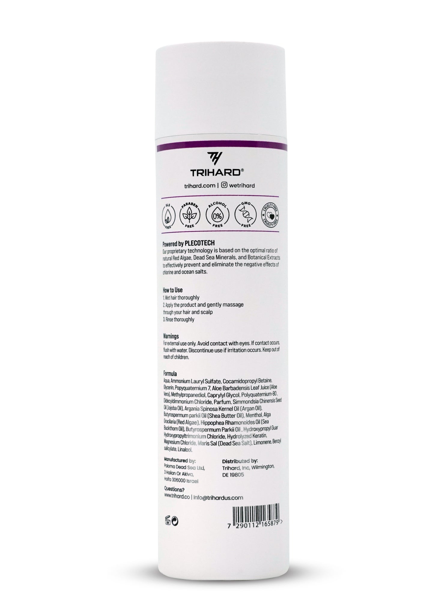 Шампунь для волосся Trihard Swimmer's Shampoo Classic, 250 ml