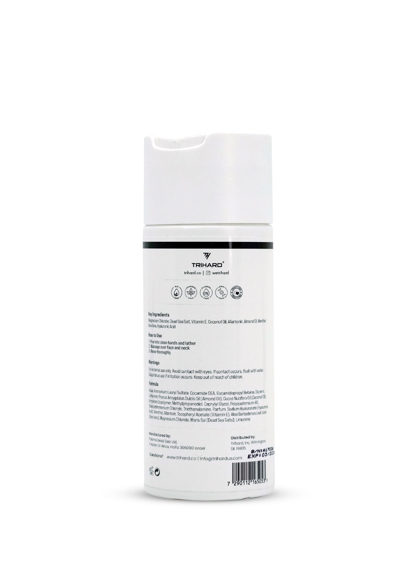 Засіб для вмивання Trihard Swim & Sun Face Wash, 150 ml