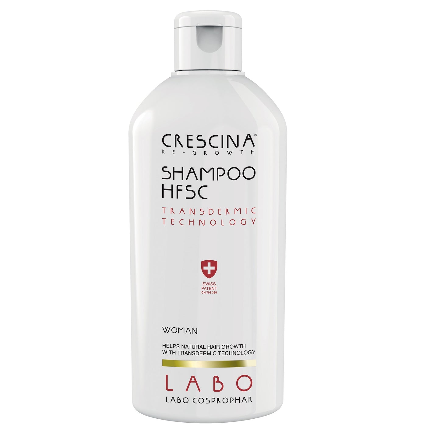 Crescina Transdermic HFSC Shampoo Woman, 200 ml - Шампунь для росту волосся для жінок, 200 мл