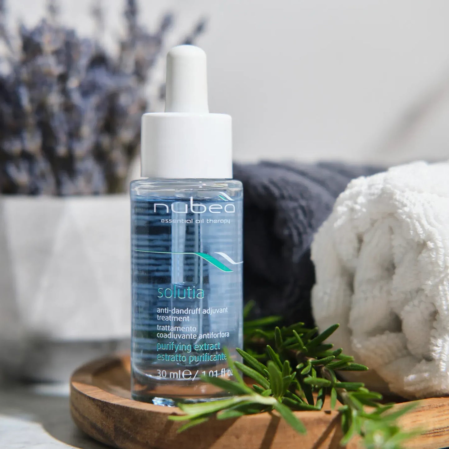 Очищаючий екстракт проти лупи Nubea Solutia, 30 мл