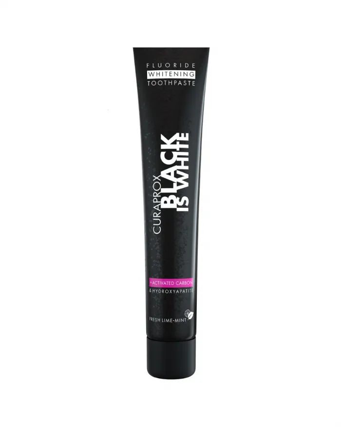 Набір: Відбілююча зубна паста Curaprox Black is White, 90ml + зубна щітка Curaprox Ultra Soft CS5460