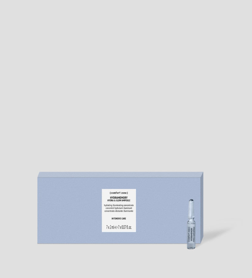 Hydramemory hydra&glow ampoule / ампули для обличчя "зволоження та сяйво" ComfortZone, 7х2 мл