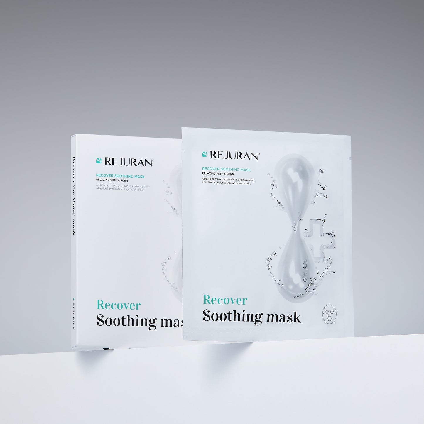 Заспокійлива маска для відновлення шкіри Rejuran® Сlinic line Recover soothing mask 5 шт/уп
