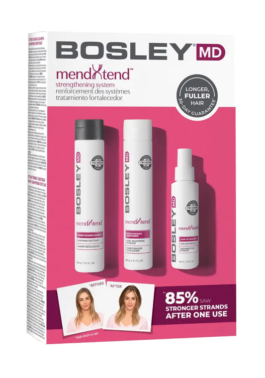 MendXtend набір для зміцнення та живлення волосся (зміцнюючі шампунь та кондиціонер, незмивний догляд)