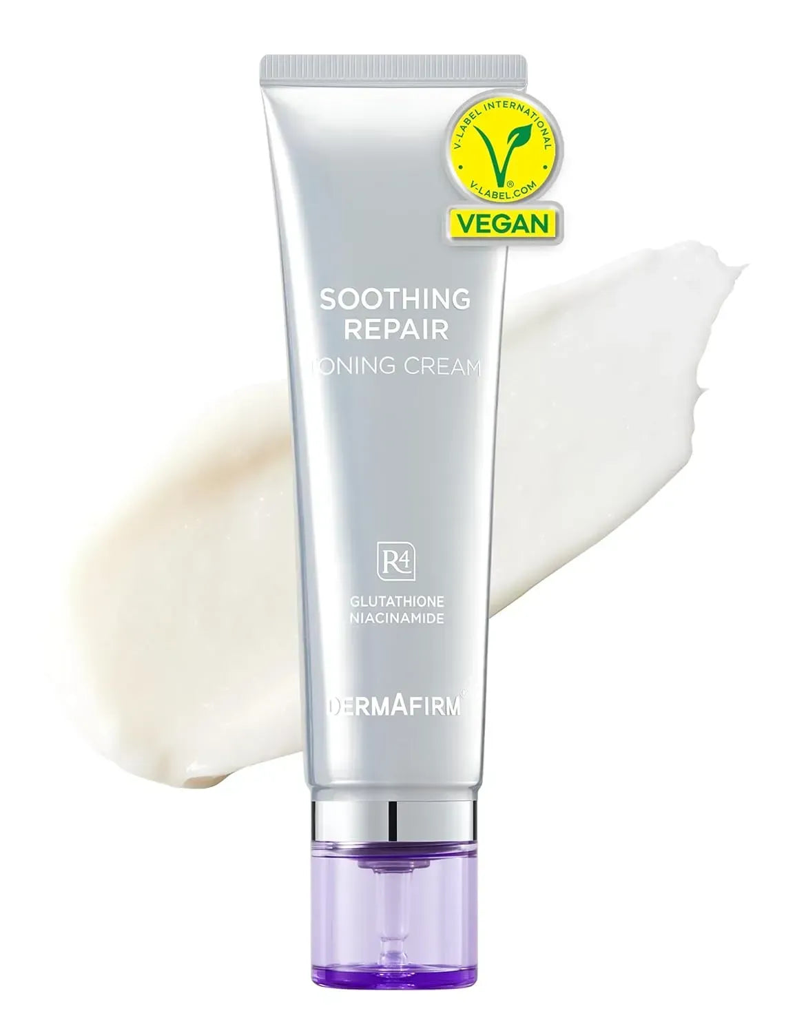 Тонізуючий крем з глутатіоном та бакучіолом / Dermafirm Soothing Repair Toning Cream R4 50g