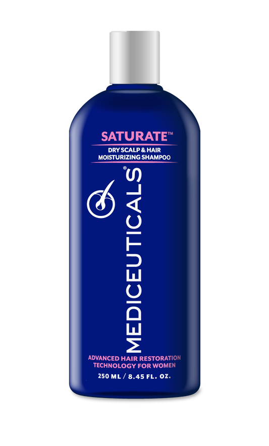 Шампунь для жінок Mediceuticals Saturate™ проти випадіння волосся (для схильної до сухості шкіри голови)