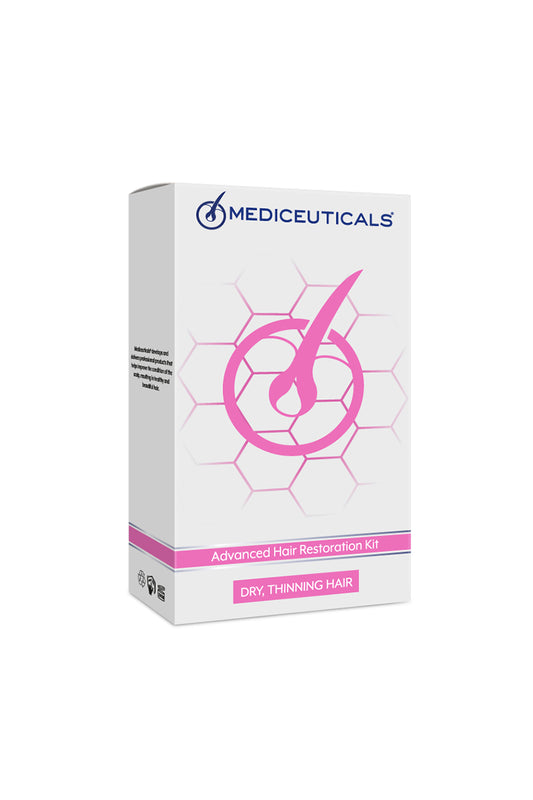 Набір для стимулювання росту волосся для жінок (сухе волосся) Mediceuticals Advanced Hair Restoration Kit