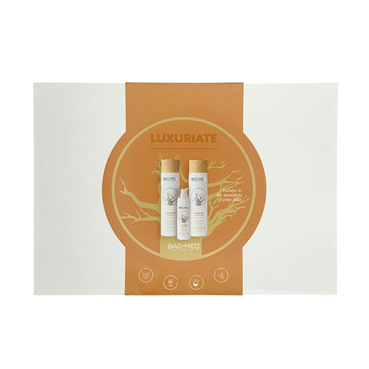Подарунковий набір Bao-Med Luxuriate (шампунь, кондиціонер, серум)