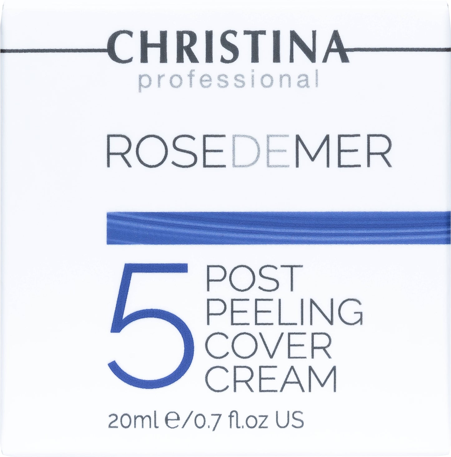 Постпілінговий тональний захисний крем (крок 5) Christina Rose De Mer Post Peeling Cover Cream, 20 мл