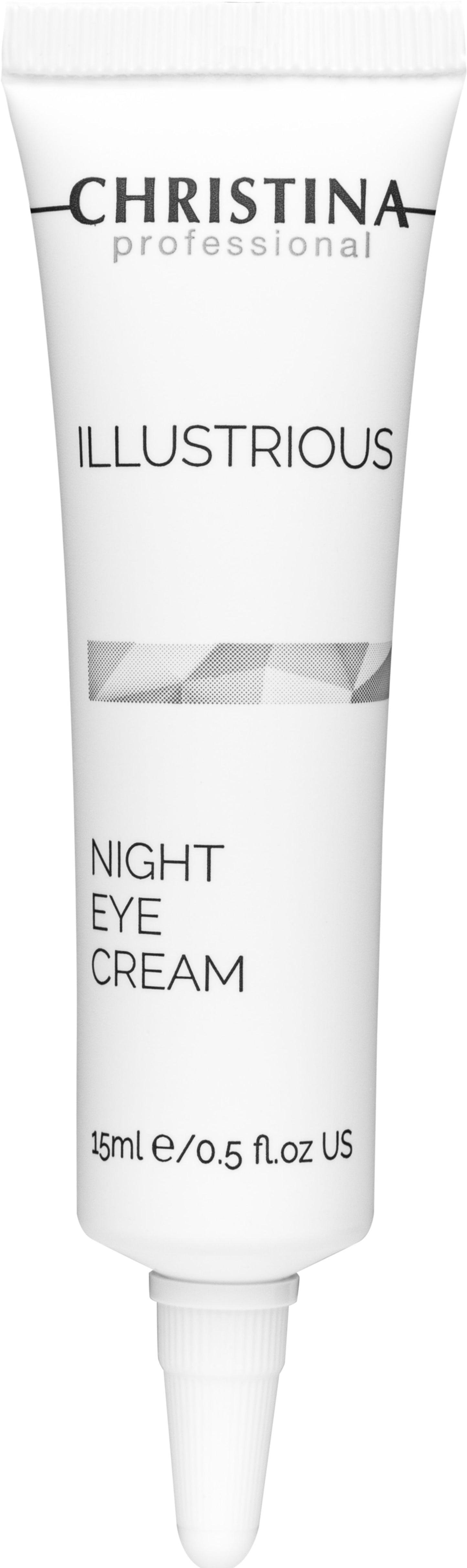 Омолоджувальний нічний крем для шкіри навколо очей Christina Illustrious Night Eye Cream, 15 мл