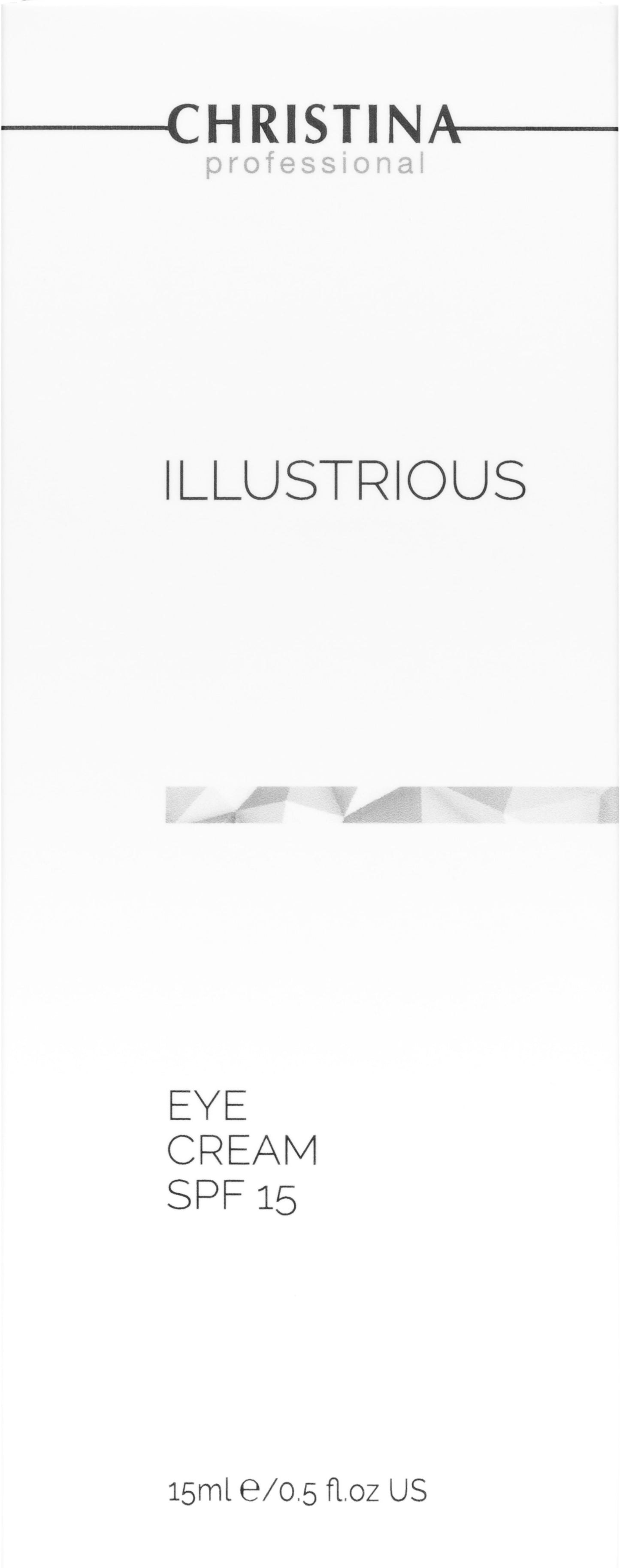 Крем для шкіри навколо очей SPF 15 Christina Illustrious Eye Cream SPF 15, 15 мл