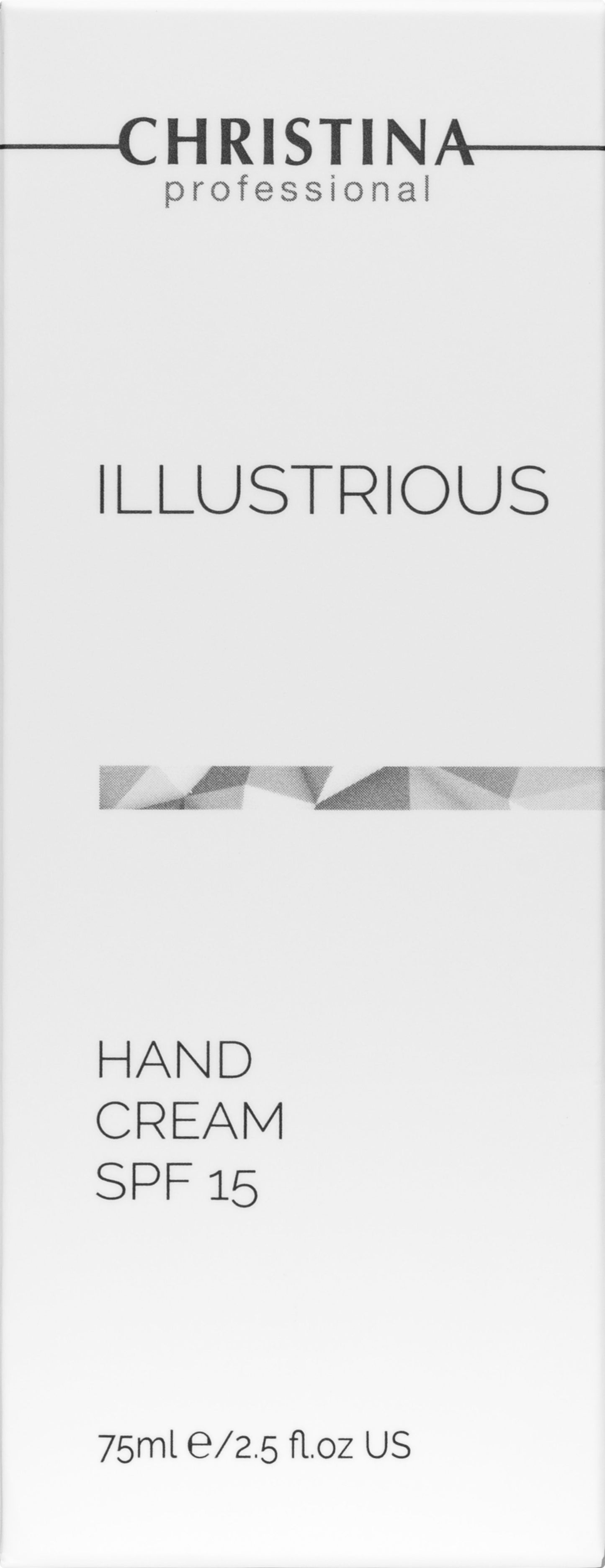 Захисний крем для рук SPF 15 Christina Illustrious Hand Cream SPF 15, 75 мл