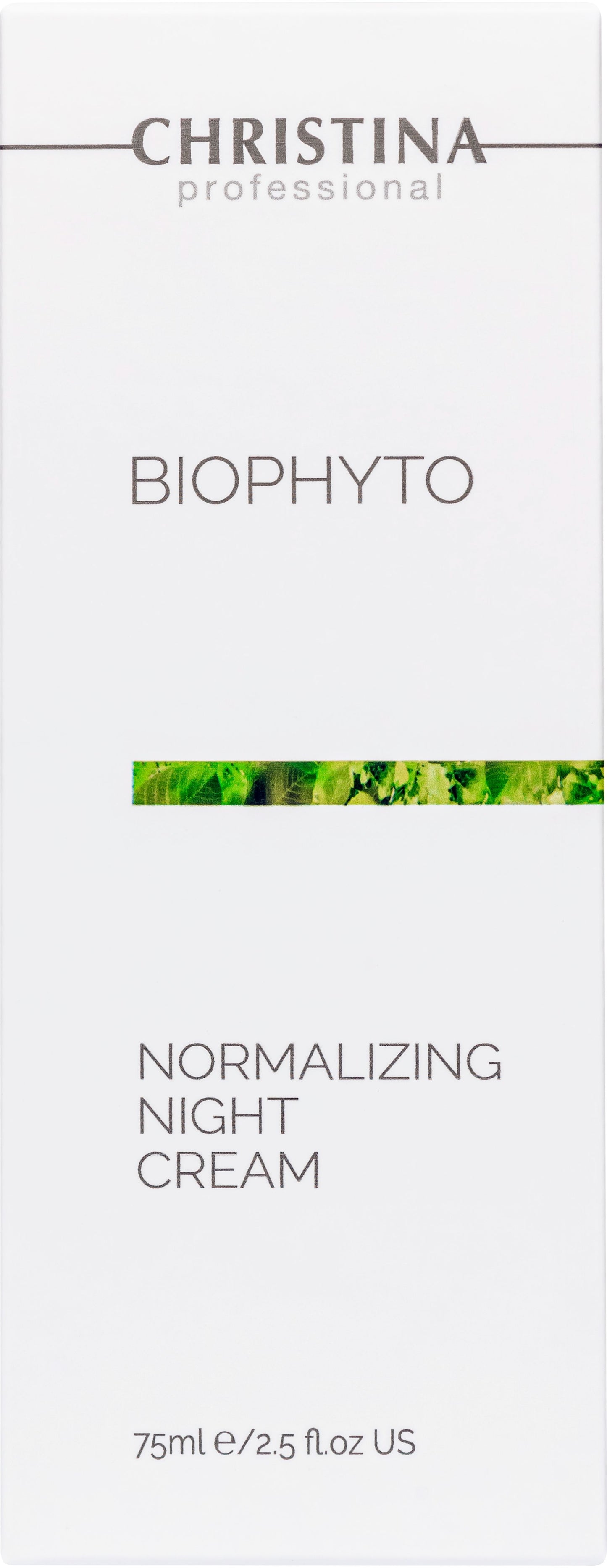 Нормалізувальний нічний крем Christina Bio Phyto Normalizing Night Cream, 75 мл