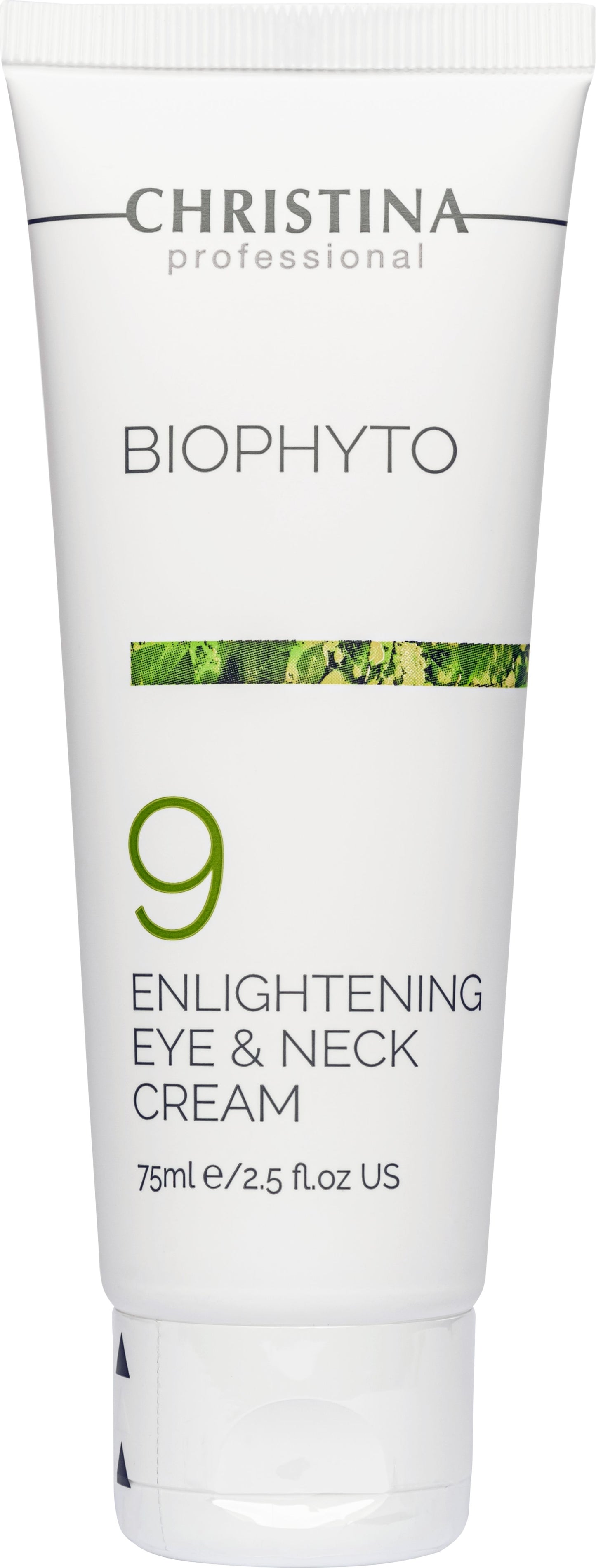 Крем для шкіри навколо очей та шиї (крок 9) Christina Bio Phyto Enlightening Eye and Neck Cream, 75 мл