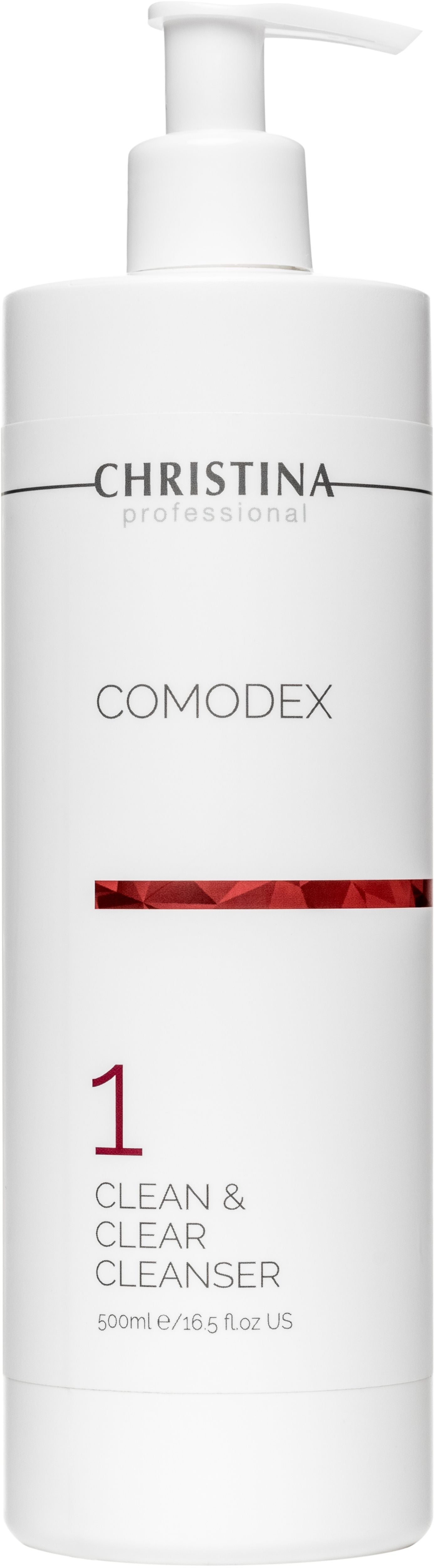 Гель для очищення шкіри (крок 1) Christina Comodex Clean & Clear Cleanser, 500 мл