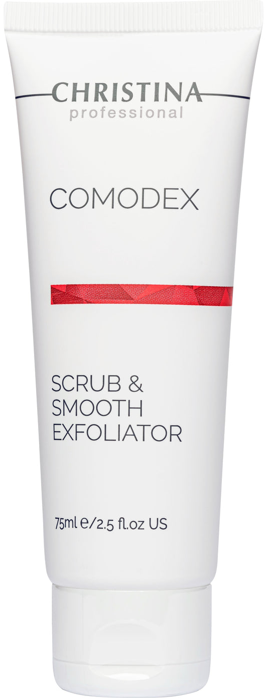 Вирівнювальний скраб-ексфоліатор Christina Comodex Scrub & Smooth Exfoliator, 75 мл