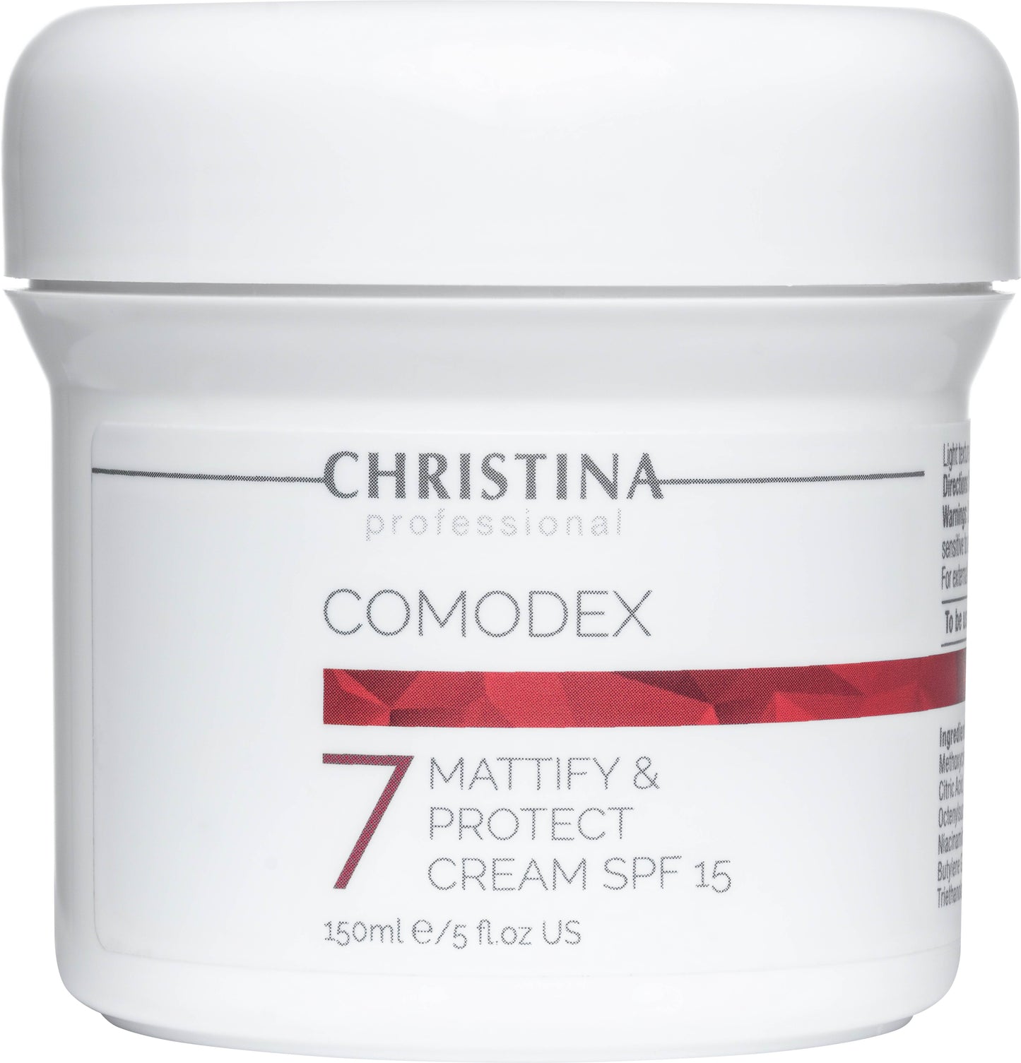 Матувальний захисний крем SPF 15 (крок 7) Christina Comodex Mattify & Protect Cream SPF 15, 150 мл