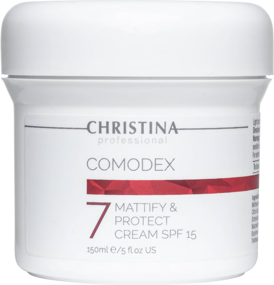 Матувальний захисний крем SPF 15 (крок 7) Christina Comodex Mattify & Protect Cream SPF 15, 150 мл