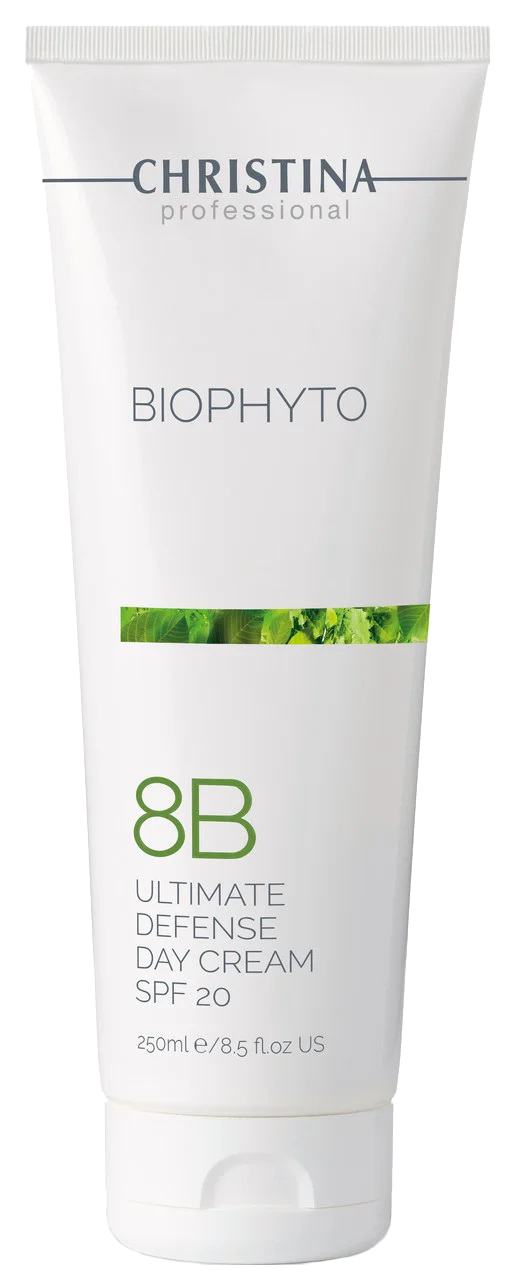 Денний крем SPF 20 без тону (крок 8b) Christina Bio Phyto Ultimate Defense Day Cream SPF 20, 250 мл