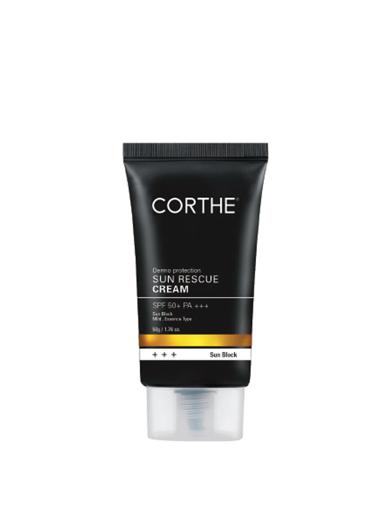 Corthe SUN RESCUE CREAM SPF 50+ PA+++ / Відновлювальний сонцезахисний крем для сухої та чутливої шкіри, 50г