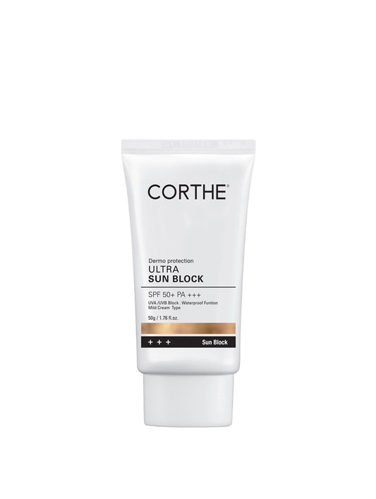 ULTRA SUN BLOCK SPF 50+ PA+++ / Матуючий сонцезахисний крем для жирної та комбінованої шкіри SPF 50+ PA+++, 50г