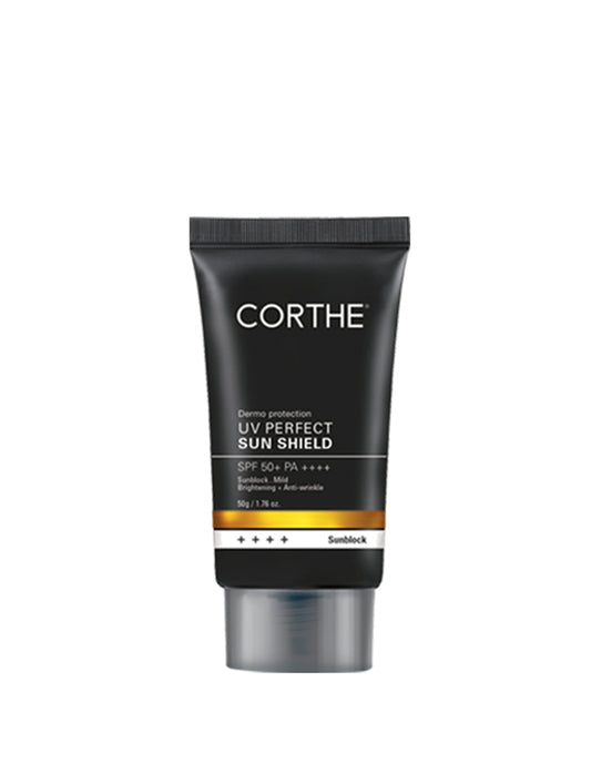 UV PERFECT SUN SHIELD SPF 50+ PA++++ / Антивіковий сонцезахисний крем з освітлюючим ефектом SPF 50+ PA+++, 50г