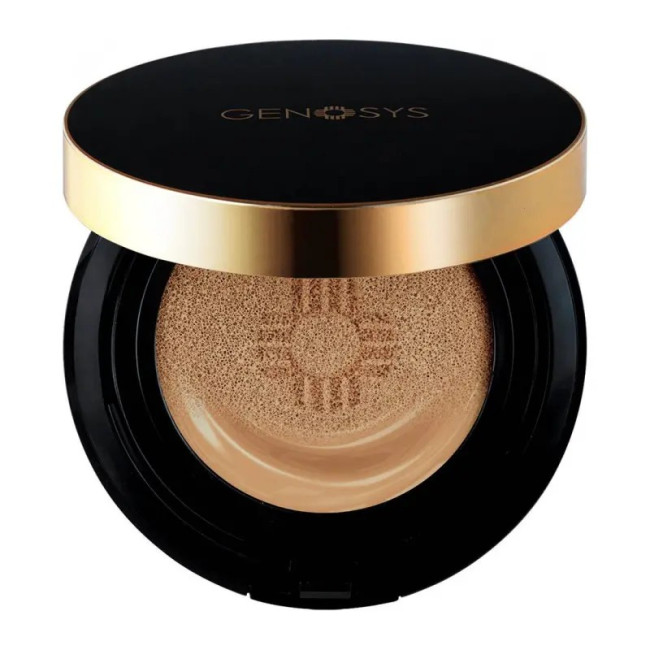 Genosys Cushion SPF50 — Бальзам-кушон для обличчя з тонуючим ефектом, 15 мл + 15 мл змінний блок