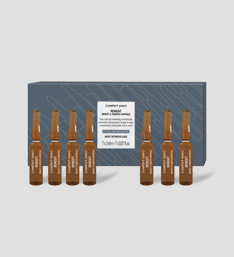 Renight bright & smooth ampoule 7x2ml / ампули Renight "сяяння та гладкість" ComfortZone, 7х2 мл