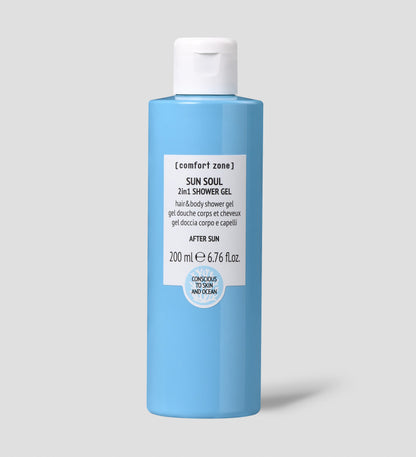 Sun soul 2in1 shower gel 200ml / гель для душу 2 в 1 ComfortZone, 200 мл