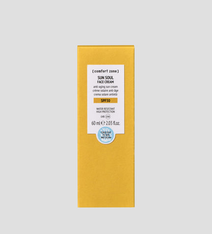 Sun soul face cream spf30 60ml / сонцезахисний крем для обличчя spf30 ComfortZone, 60 мл