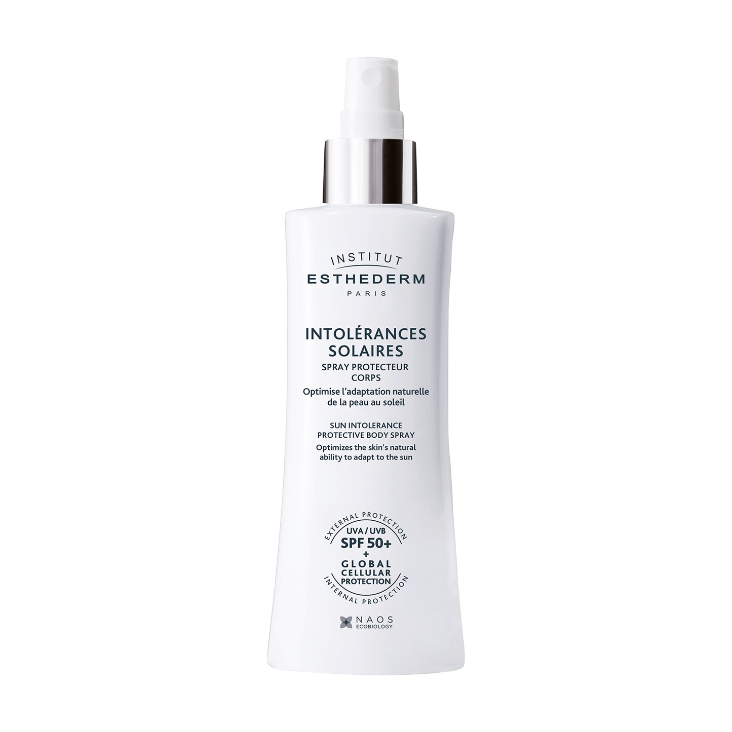Спрей для тіла при сонячній непереносимості Intolerance SPF50 / INTOLERANCE SOLAIRE CORPS SPF50 Institut Esthederm, 150 мл