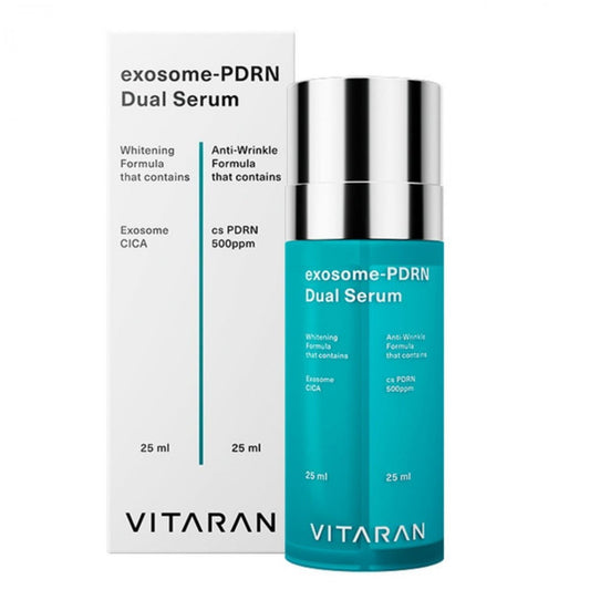 Vitaran exosome – PDRN Dual Serum / Подвійна сироватка для інтенсивного зволоження та регенерації
