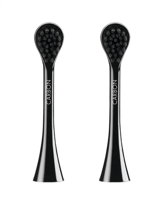 Насадки CARBON для звукової щітки Hydrosonic 'Black is white,' 2шт. BLACK