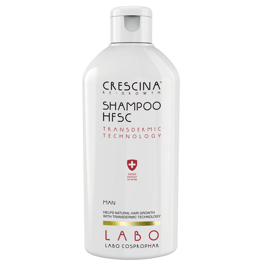 Crescina Transdermic HFSC Shampoo Man, 200 ml - Шампунь для росту волосся для чоловіків, 200 мл