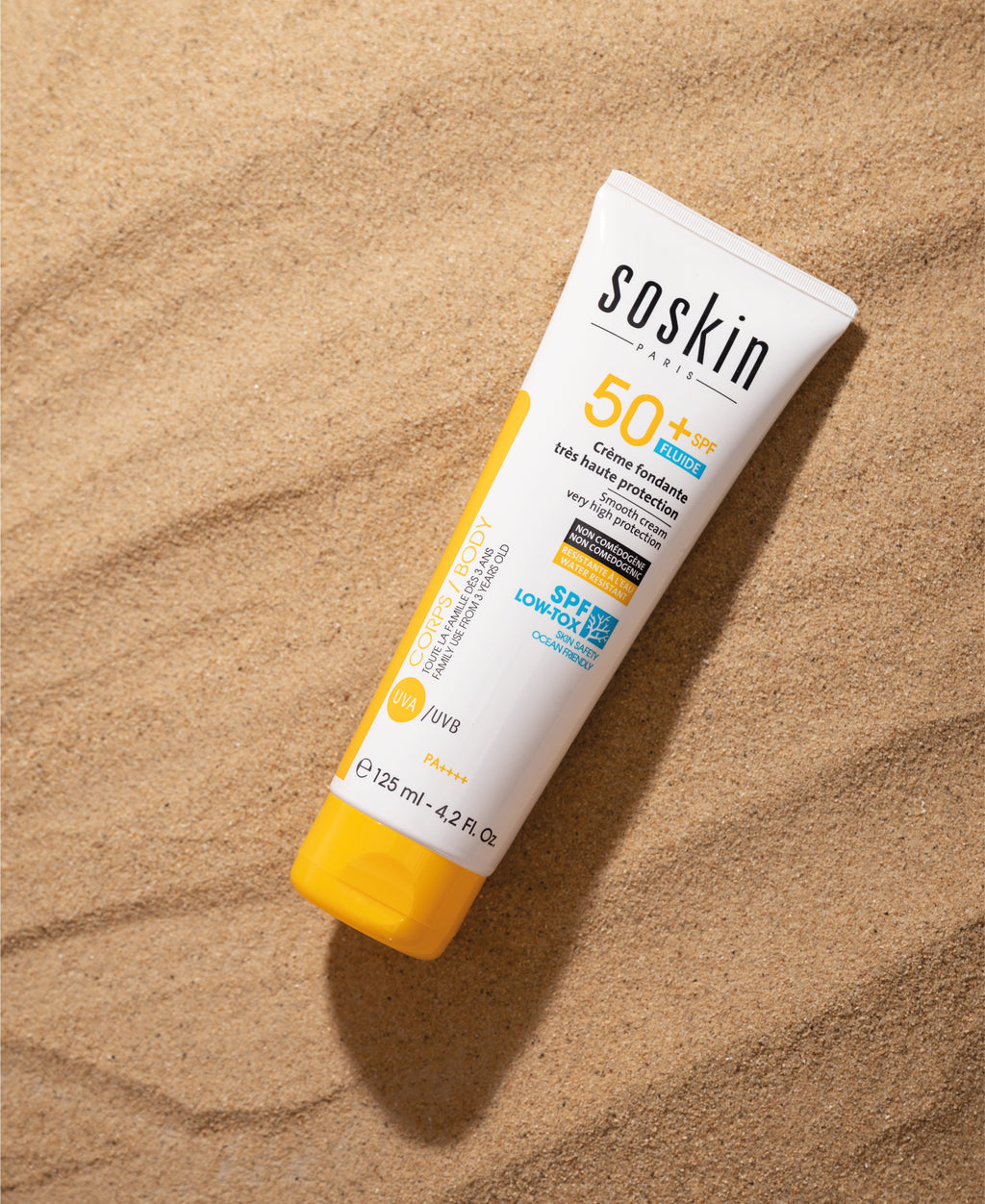 Сонцезахисний крем для обличчя та тіла SPF50 + – SMOOTH CREAM BODY&FACE VERY HIGH PROTECTION SPF50+