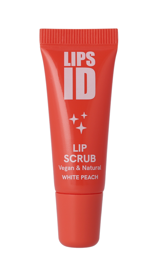 LIPS ID Скраб для губ, цукровий, Білий Персик, 10мл