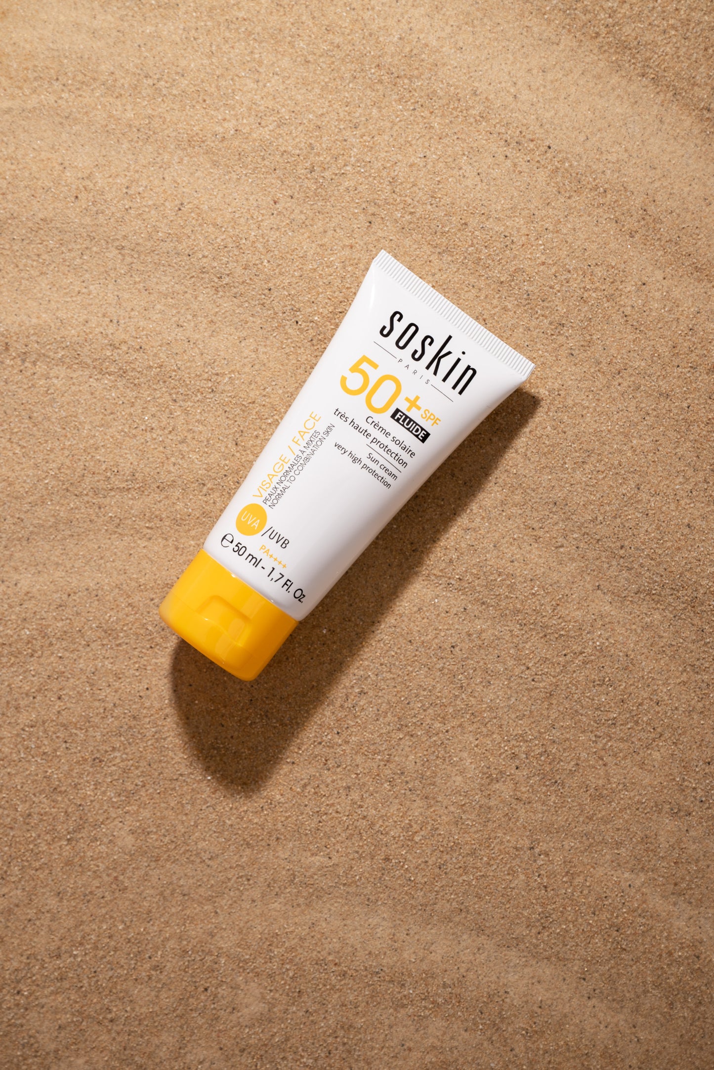 Сонцезахисний крем-флюїд з дуже високим ступенем захисту SPF 50+ – SUN CREAM VERY HIGH PROTECTION SPF50+