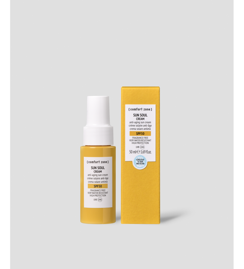 Sun soul cream spf50+ 50ml / сонцезахисний крем spf50 ComfortZone, 50 мл