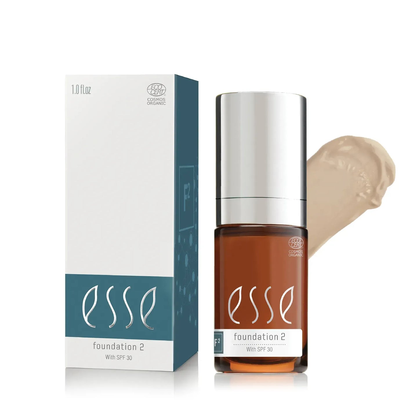 Тональна основа для всіх типів шкіри Esse Foundation SPF30, 30мл