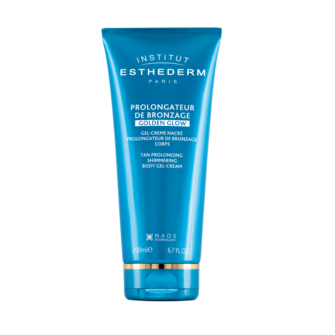 Гель-крем для продовження засмаги з шимером “Golden Glow” / GOLDEN GLOW BODY TAN PROLONGER Institut Esthederm, 200 мл